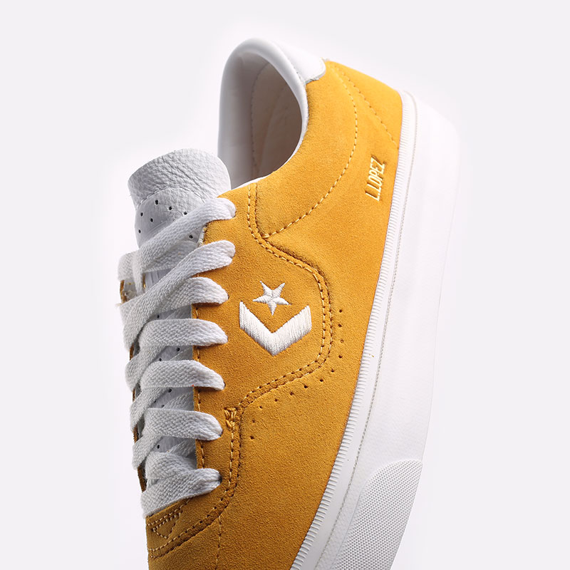 мужские желтые кеды Converse Louie Lopez Pro OX 168672 - цена, описание, фото 3